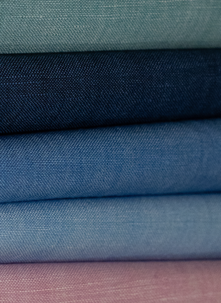 Tissus bleus pour costume sur mesure et costume de mariage